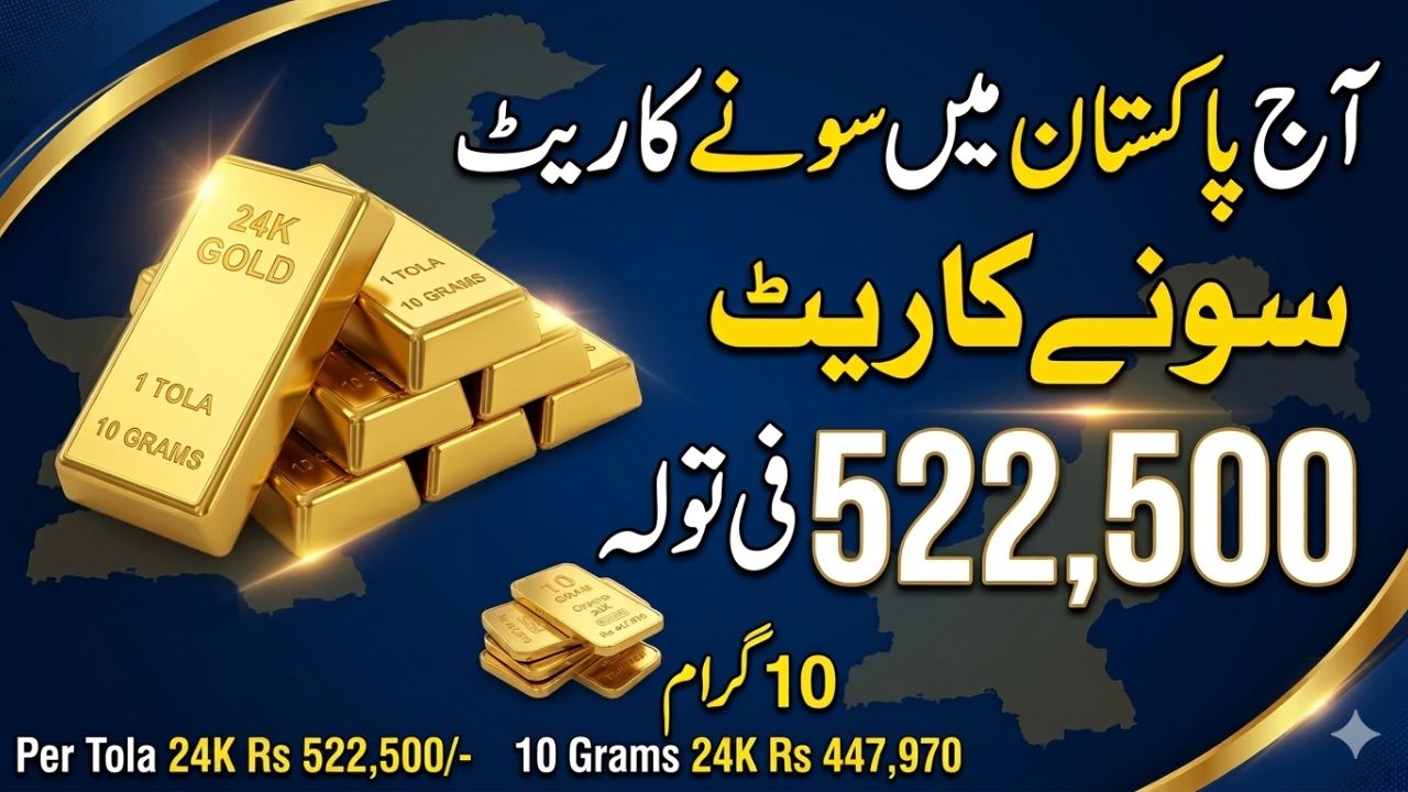 Gold Rate in Pakistan Today
