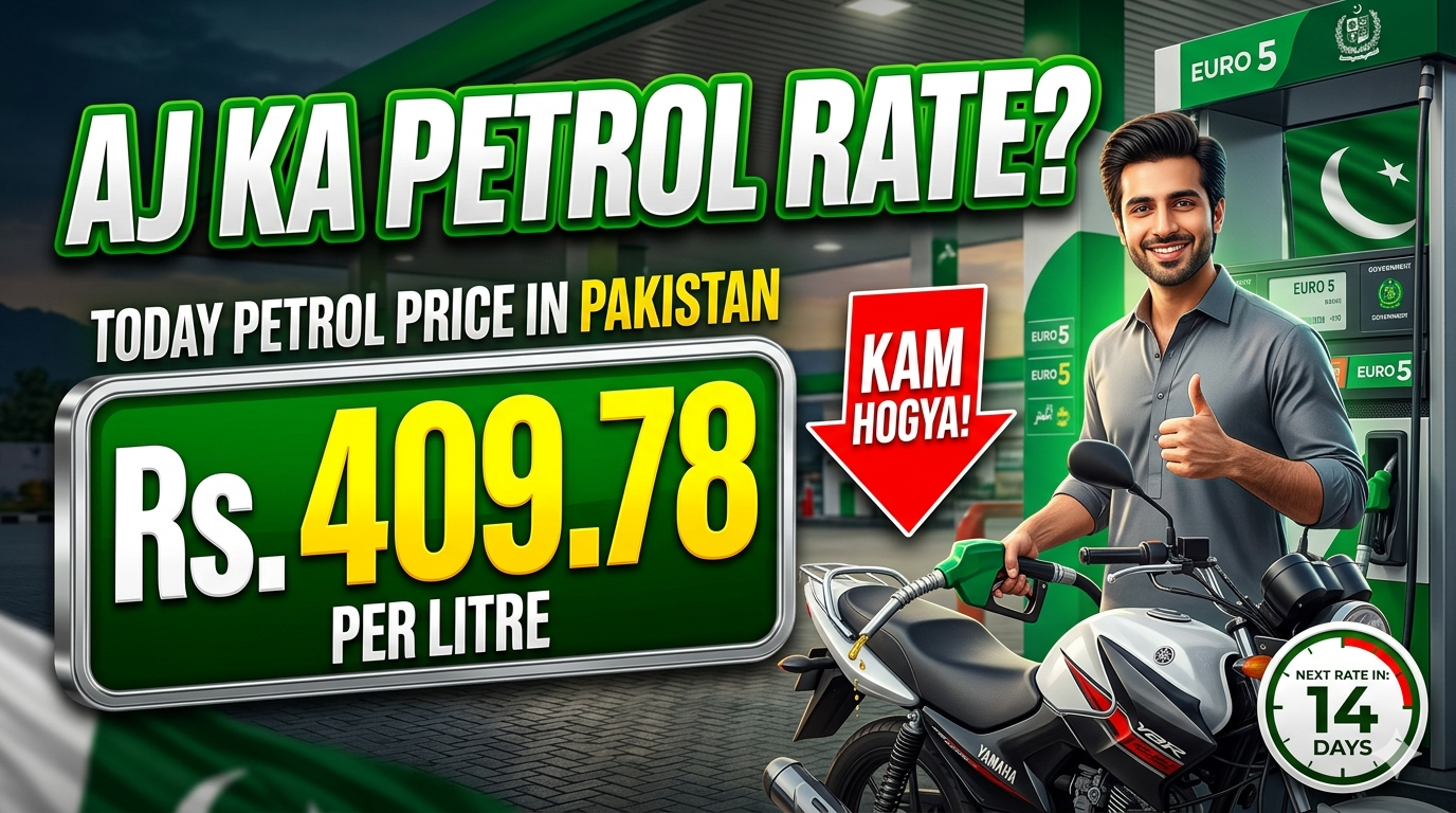Today Petrol Price in Pakistan Per Litre