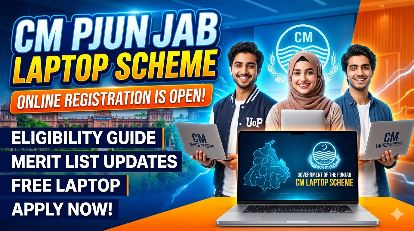 CM Punjab Laptop Scheme