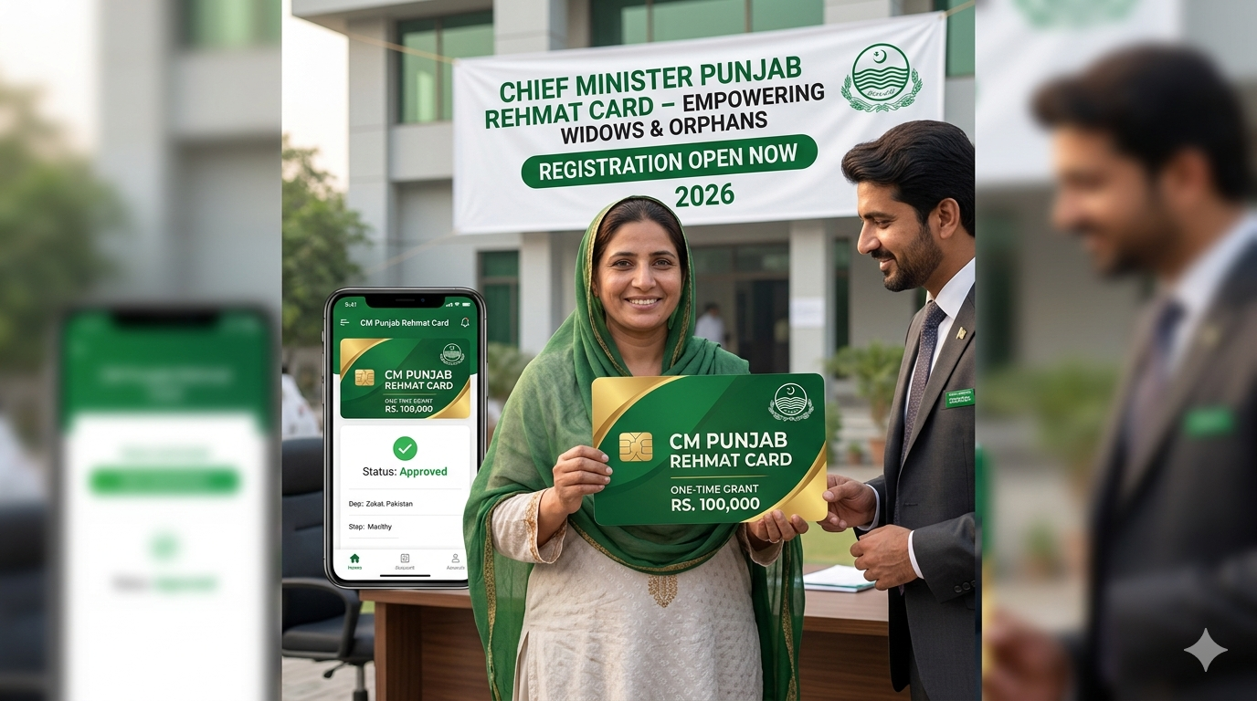 CM Punjab Rehmat Card 2026