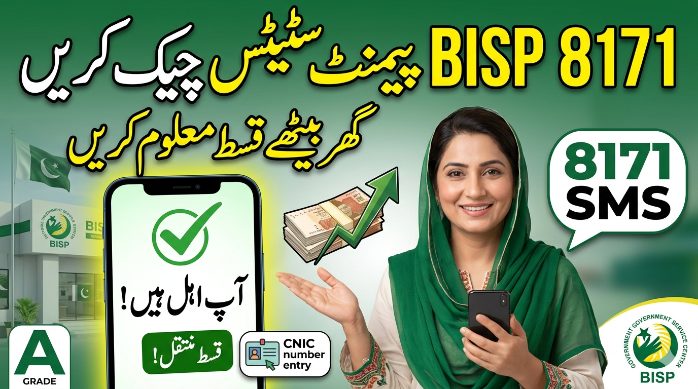 BISP 8171 Payment Status Check