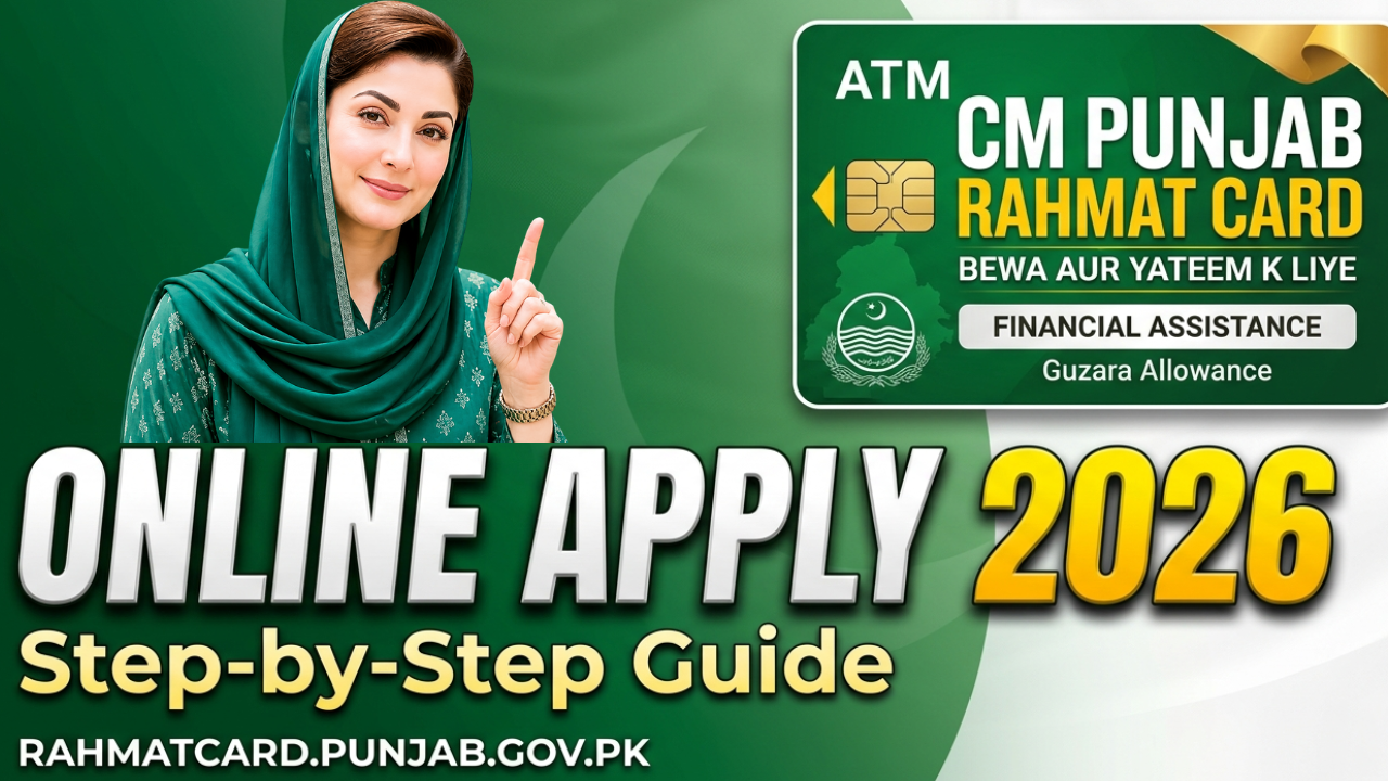 CM Punjab Rahmat Card