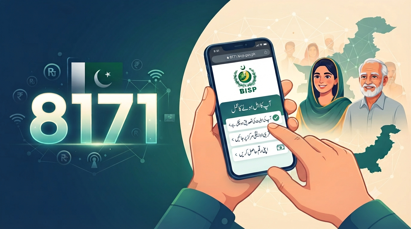 Check 8171 Wazifa Status Online by CNIC in 2026
