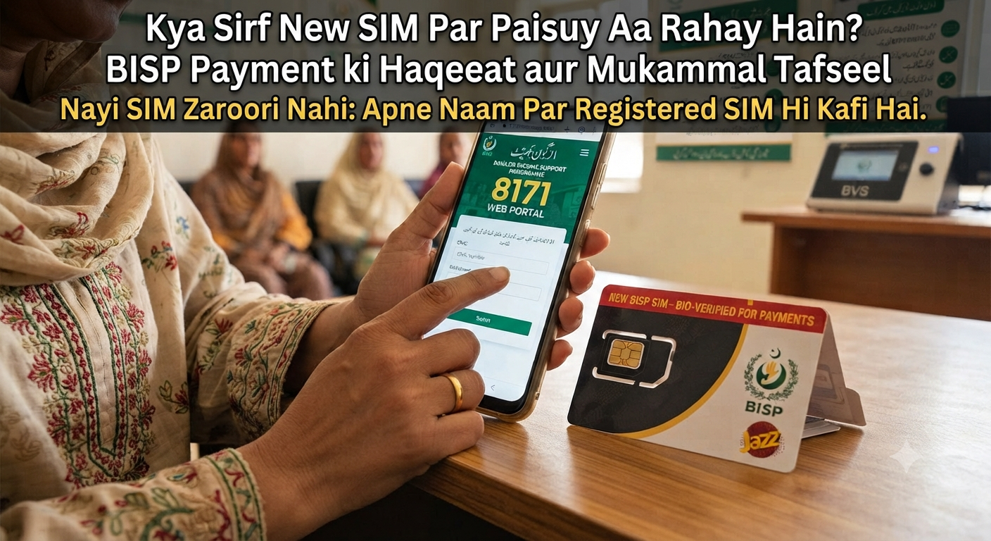 Kya Sirf New SIM Par Paisay Aa Rahay Hain