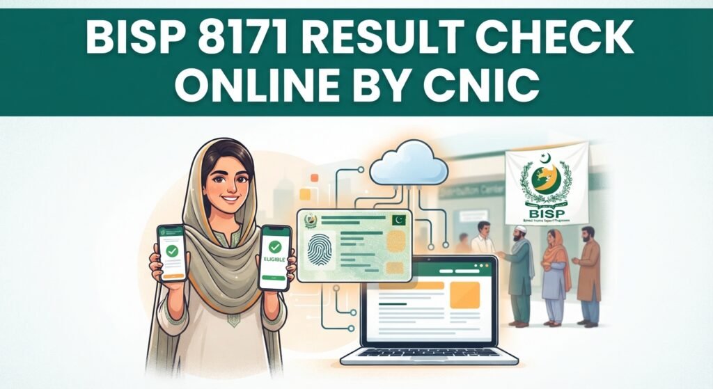 BISP 8171 Result Check Online by CNIC