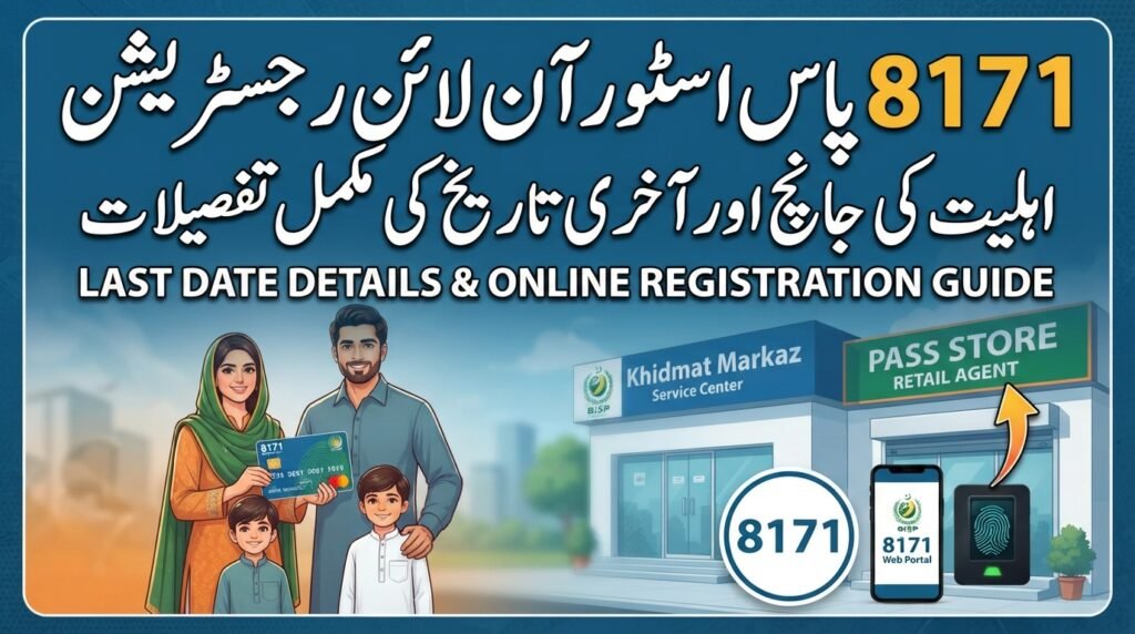 8171 Pass Store Online Registration Last Date