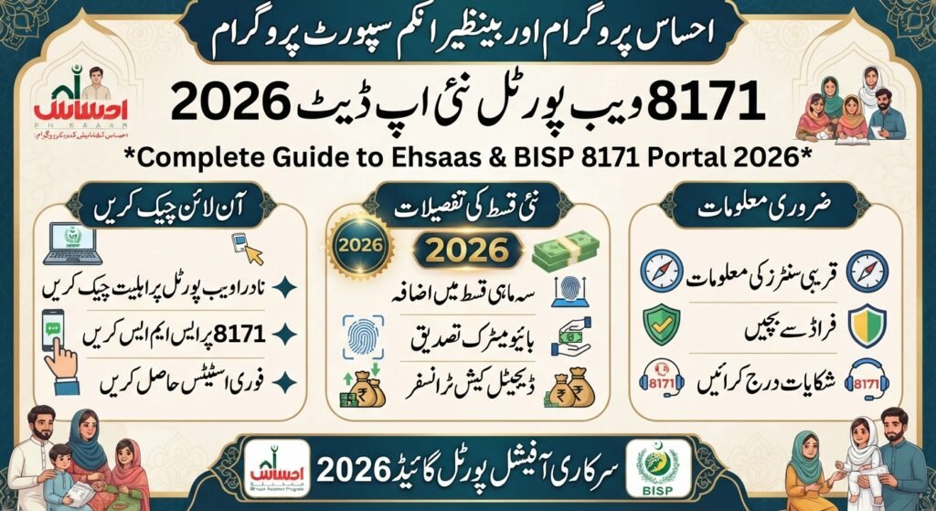 احساس پروگرام اور بینظیر انکم سپورٹ پروگرام