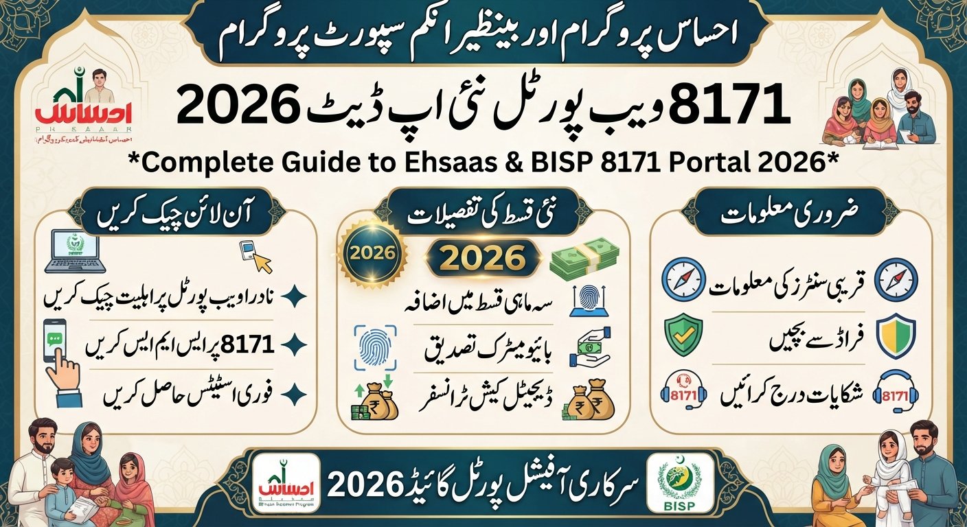 احساس پروگرام اور بینظیر انکم سپورٹ پروگرام